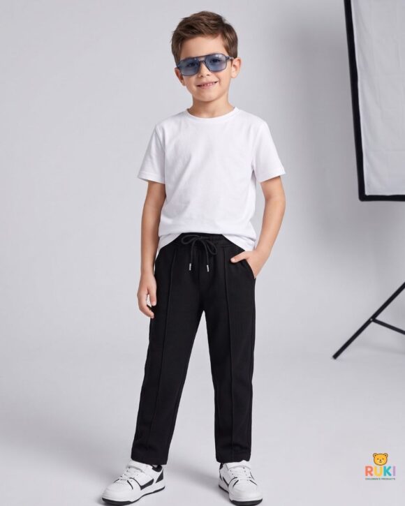 Erkek Çocuk Siyah Pantolon